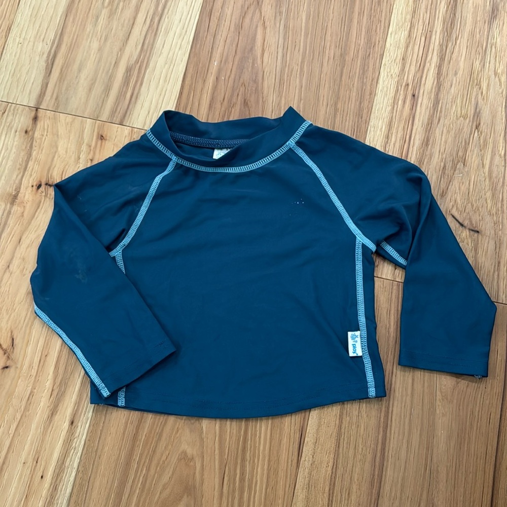 IPlay UPF 50 rashguard. Blue. Size 12 months.
